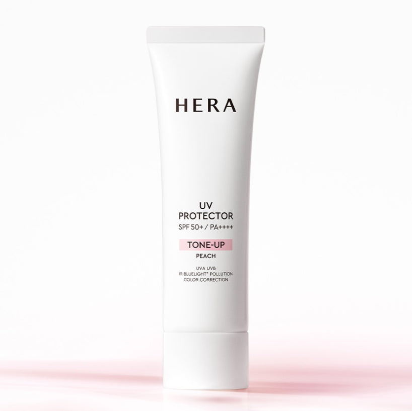 HERA UV Protector Tone Up 50 מ"ל מקוריאה + דוגמה (2 פריטים)