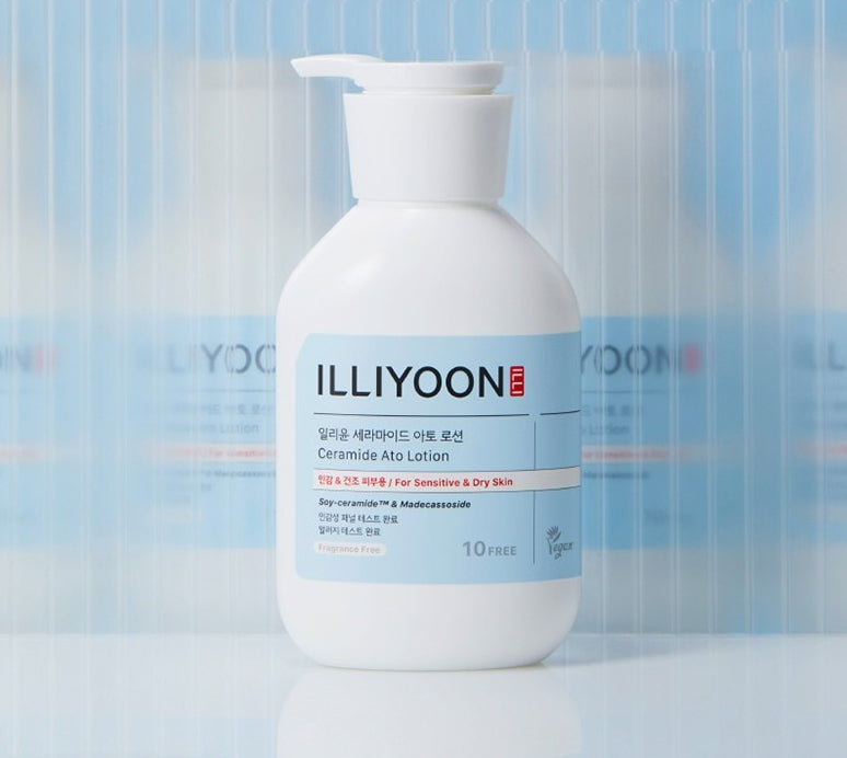 2 x ILLIYOON Ceramide Ato Lotion 528 מ"ל מקוריאה