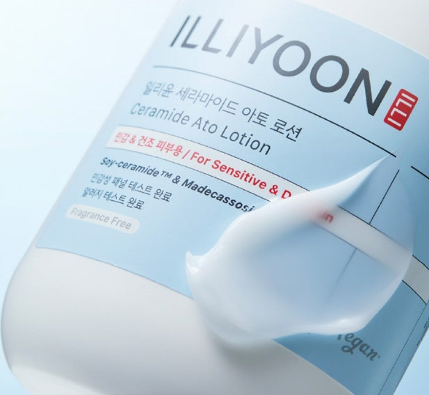 2 x ILLIYOON Ceramide Ato Lotion 528 מ"ל מקוריאה