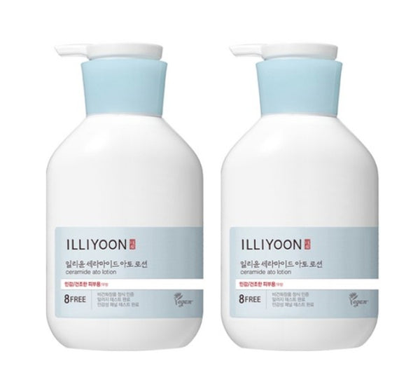 2 x ILLIYOON Ceramide Ato Lotion 528ml from Korea by ILLIYOON