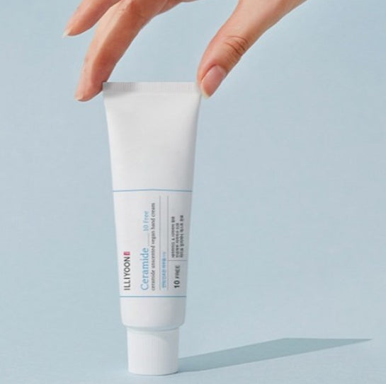 3 x ILLIYOON Ceramide Unscented Hand Cream 50ml from Korea