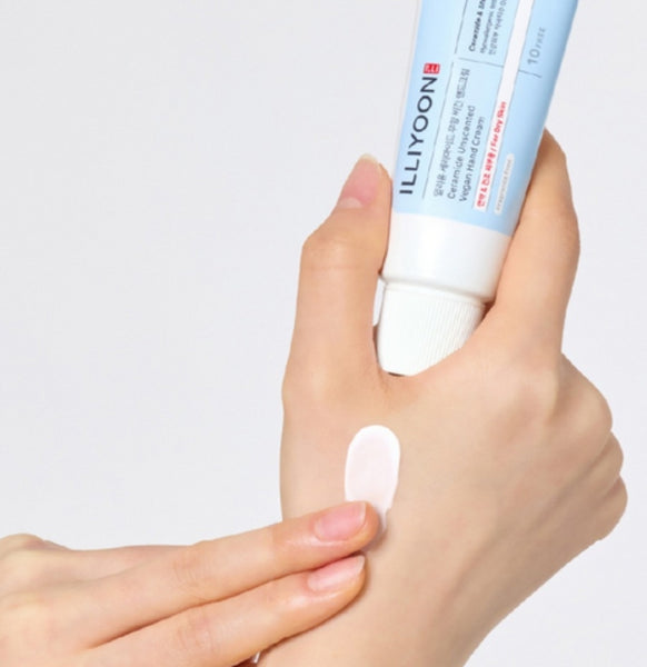 ILLIYOON Ceramide Handcreme ohne Duft, 50 ml, aus Korea