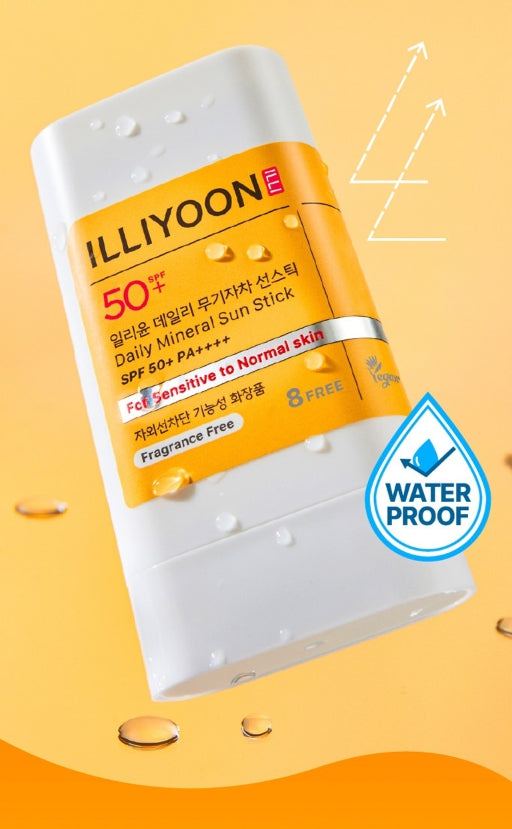 ILLIYOON Daily Mineral Sun Stick 20g SPF 50+ PA++++ from Korea