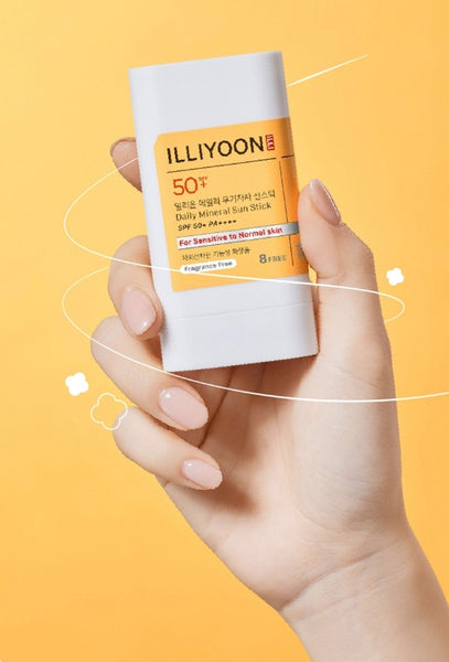 ILLIYOON Daily Mineral Sun Stick 20g SPF 50+ PA++++ from Korea