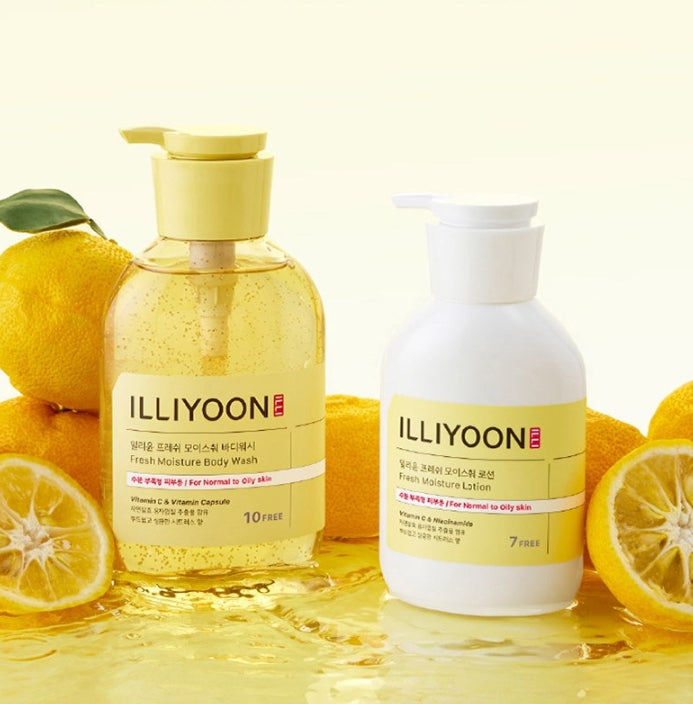 ILLIYOON Fresh Moisture Body Wash 650ml from Korea