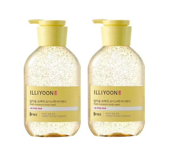 2 x ILLIYOON Fresh Moisture Body Wash 500ml from Korea by ILLIYOON