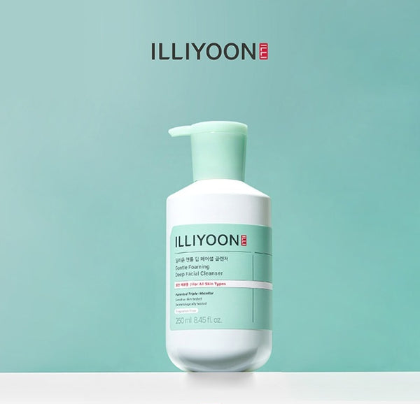 ILLIYOON Gentle Foaming Deep Facial Cleanser 250ml from Korea