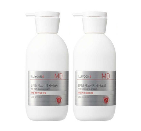 2 x ILLIYOON MD Red-itch Care Cream 330ml from Korea