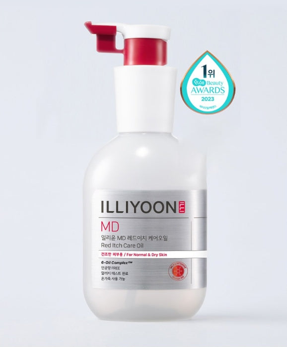 2 x ILLIYOON MD Red-itch Care Oil 200ml aus Korea