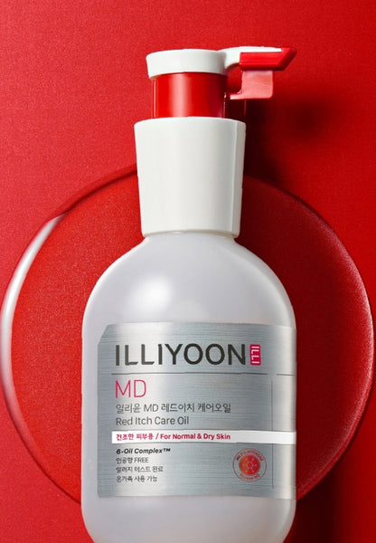 2 x ILLIYOON MD Red-itch Care Oil 200ml aus Korea