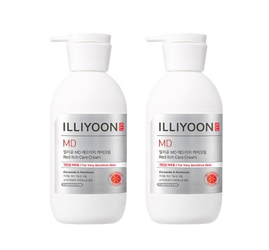 2 x ILLIYOON MD Juckreiz-Pflegecreme 330ml aus Korea