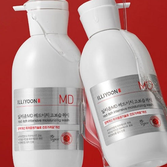 ILLIYOON Red Itch Intensive Moisturizing Wash 470g from Korea by ILLIYOON