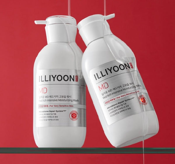 2 x ILLIYOON Red Itch Intensive Moisturizing Wash 470g from Korea