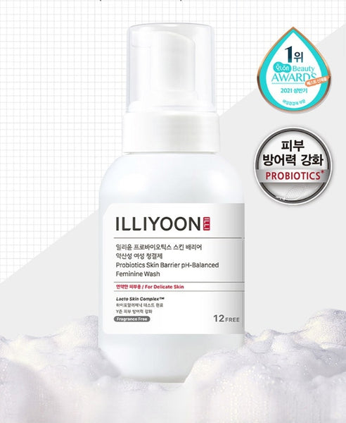 ILLIYOON Probiotics Skin Barrier pH-balanced Feminine Wash 300ml from Korea