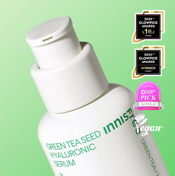 2 x innisfree Green Tea Seed Hyaluronic Acid Serum 80ml from Korea