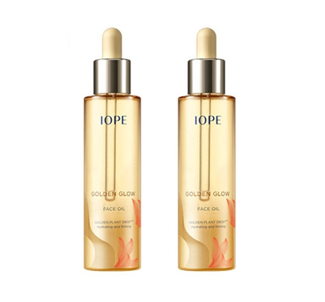 2 x IOPE Golden Glow Face Oil 40ml from Korea by IOPE