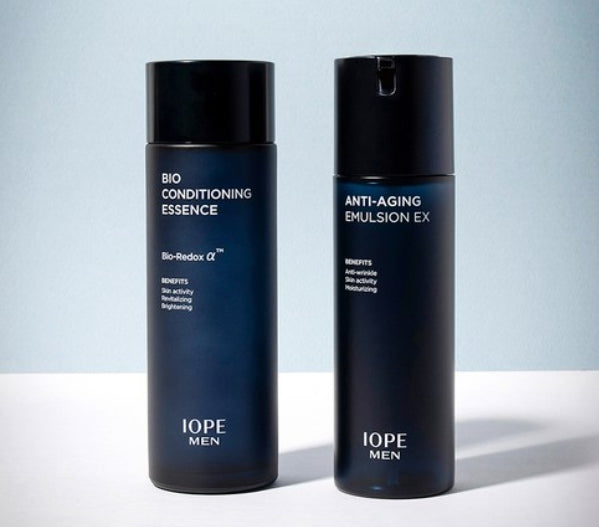 2 x [MEN] IOPE Men Anti-aging Emulsion 120ml from Korea by IOPE