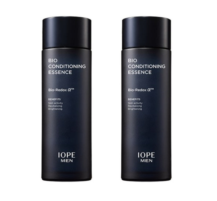 2 x [MEN] IOPE Men Bio Conditioning Essence 145ml + Samples(2 Items) from Korea by IOPE
