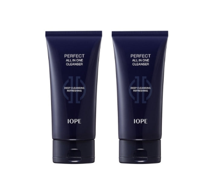 2 x [MEN] IOPE Men Perfect ALL-IN-ONE Cleanser 125ml from Korea by IOPE