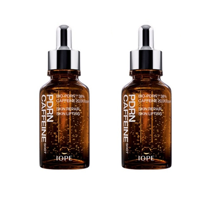 2 x IOPE PDRN Caffeine Shot 30ml from Korea by IOPE