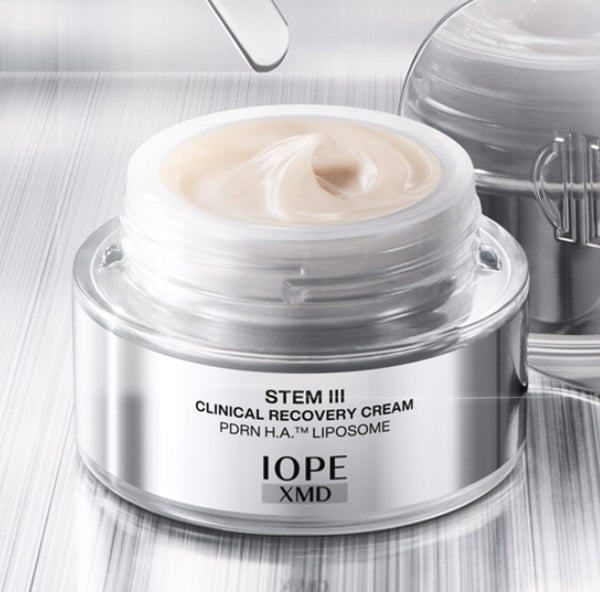 IOPE XMD Stem III Clinical Recovery Cream 50 ml + Samples(2 Items) from Korea by IOPE