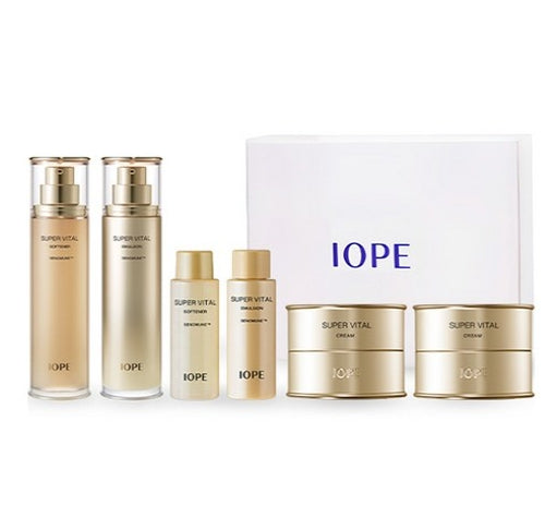 IOPE 6 Gen. Super Vital Skincare Set (6 Items) from Korea by IOPE