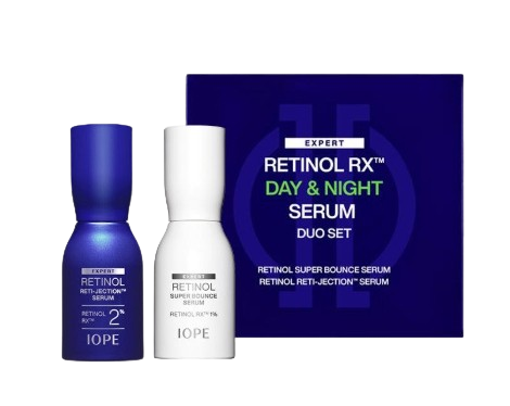 2 x IOPE Retinol Super Bounce Ampulle 50ml + Proben (3 Artikel) aus Korea