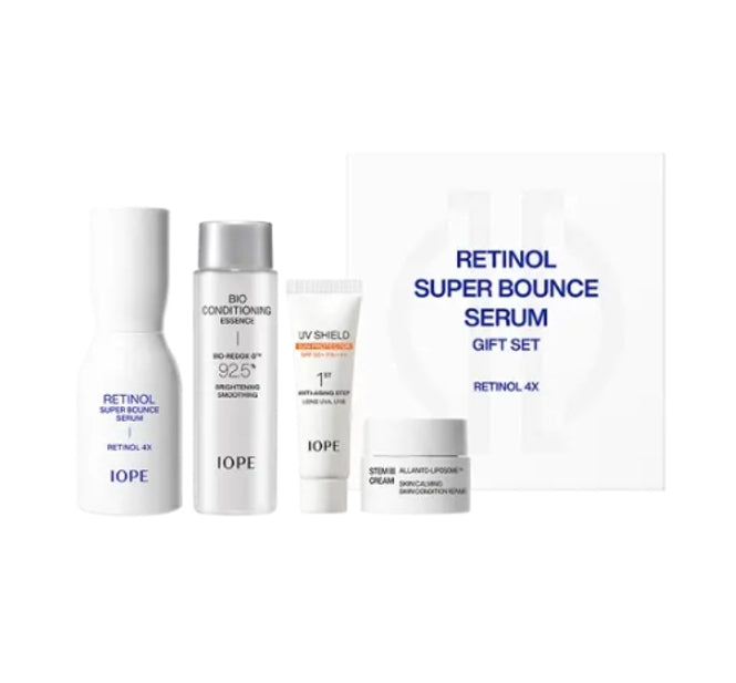 IOPE Retinol Super Bounce Serum 30ml Set (4 Items) Korea by IOPE