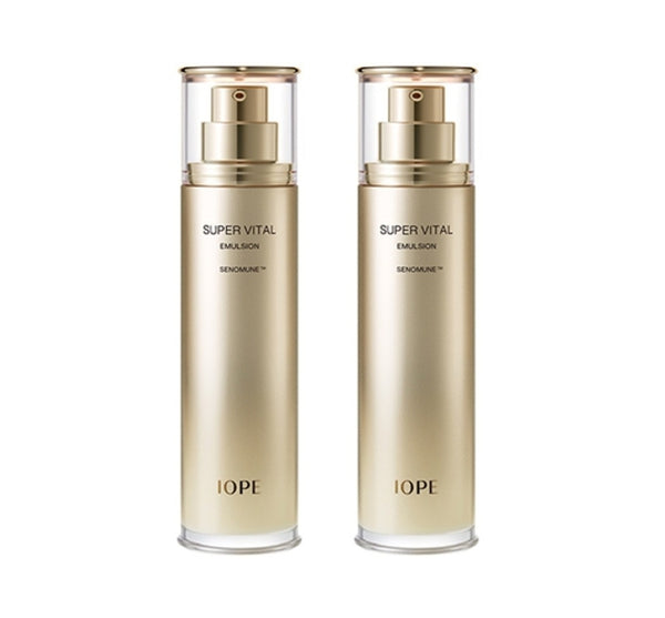 2 x IOPE Super Vital Emulsion 150ml from Korea by IOPE
