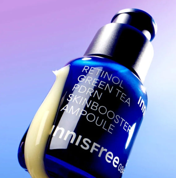 2 X innisfree Retinol Green Tea PDRN Skinbooster Ampoule 25ml from Korea by innisfree