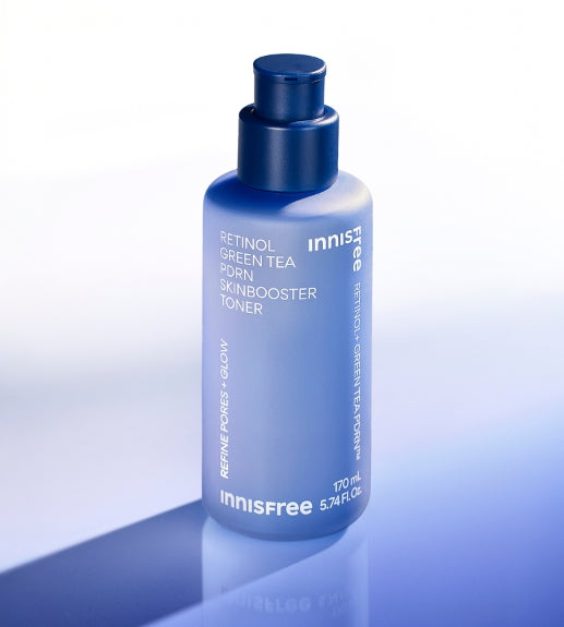 innisfree Retinol Green Tea PDRN Skinbooster Ampoule 25ml + Toner 170ml from Korea by innisfree