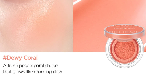 JUNGSAMMOOL Artist Cushion Blush 4g, 10 Colours from Korea by JUNGSAMMOOL