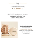 JUNGSAMMOOL Skin Nuder Cover Layer Cushion (Main + Refill) 14g SPF50+ PA+++, 5 Colours from Korea by JUNGSAMMOOL