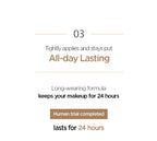 JUNGSAMMOOL Skin Nuder Cover Layer Cushion (Main + Refill) 14g SPF50+ PA+++, 5 Colours from Korea by JUNGSAMMOOL