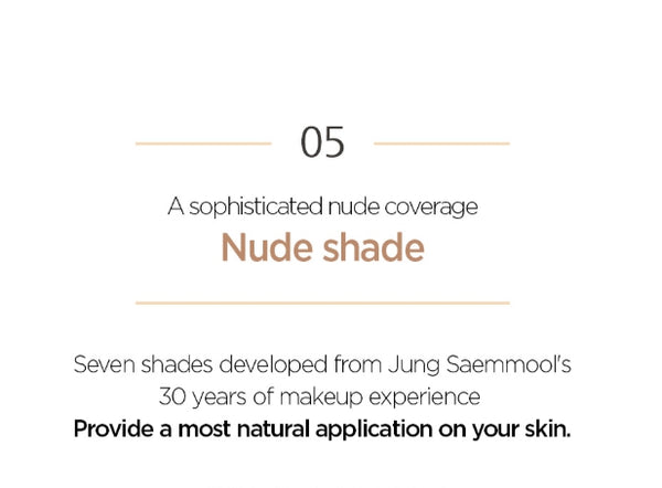 JUNGSAMMOOL Essential Skin Nuder Cushion (Main + Refill) 14g SPF50+ PA+++, 8 Colours from Korea by JUNGSAMMOOL