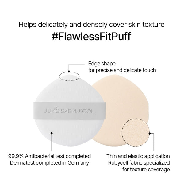 JUNGSAMMOOL Pro-lasting Flawless Fit Mesh Cushion Main 15g SPF50+ PA++++, 6 Colours from Korea by JUNGSAMMOOL