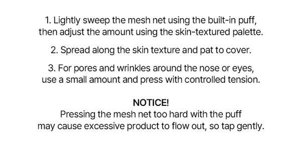 JUNGSAMMOOL Pro-lasting Flawless Fit Mesh Cushion Main 15g SPF50+ PA++++, 6 Colours from Korea by JUNGSAMMOOL