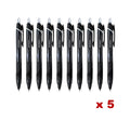 50 x Jetstream Ballpoint Pen 0.7mm SXN-150-07 Black - Smooth & Reliable Writing