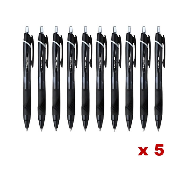 50 x Jetstream Ballpoint Pen 0.7mm SXN-150-07 Black - Smooth & Reliable Writing