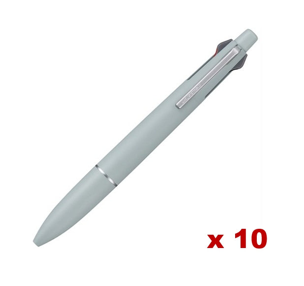 10 x Jetstream Light Touch Ink Multi Pen MSXE-LS 0.5mm - Mist Blue