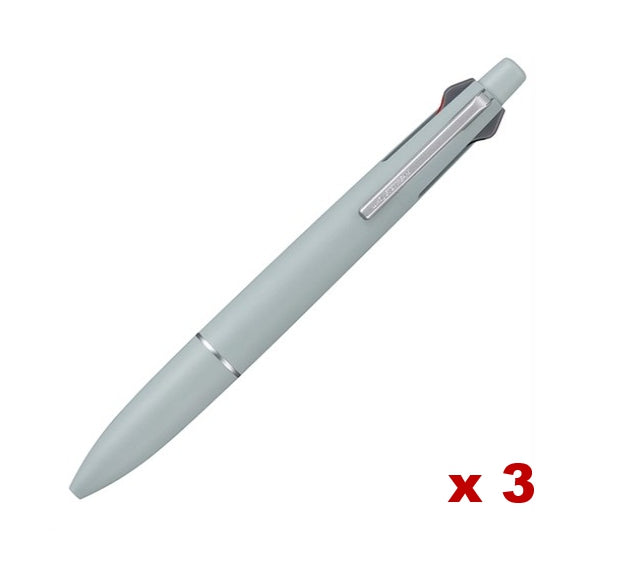 3 x Jetstream Light Touch Ink Multi Pen MSXE-LS 0.5mm - Mist Blue