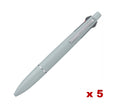 5 x Jetstream Light Touch Ink Multi Pen MSXE-LS 0.5mm - Mist Blue