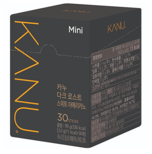 KANU Dark Roast Sweet Americano Mini 3g x 30 sticks by KANU