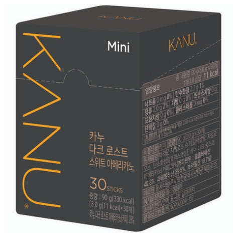 KANU Dark Roast Sweet Americano Mini 3g x 30 sticks by KANU