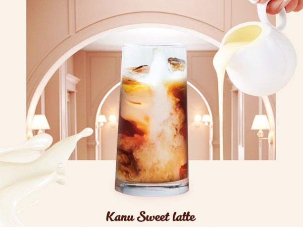 KANU Dolce Latte Coffee Mix 17.3g x 24 sticks by KANU