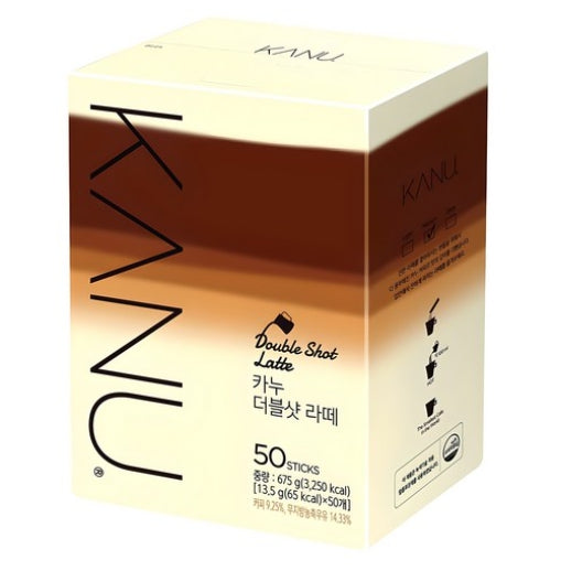 KANU Double Shot Latte Stick Coffee 13.5g x 50 sticks by KANU