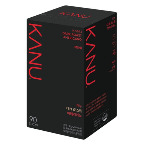 KANU Dark Roast Americano Instant Sticks 90 Pack – Munbangku.com