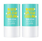 2 x KimJungMoon Aloe Water Splash Cooling Daily Sun Stick Jeju Edition 23g from Korea