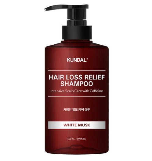 KUNDAL Caffeine Anti-Hair Loss Shampoo White Musk 500ml by KUNDAL
