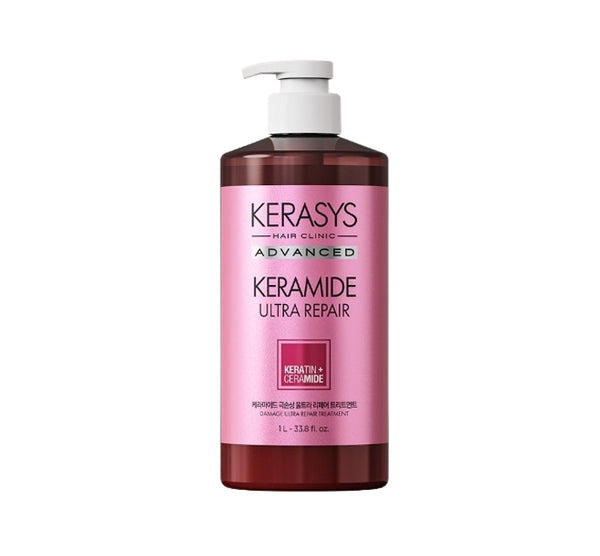 Kerasys Advanced Keramide Ultra Repair Treatment 1L from Korea by Kerasys